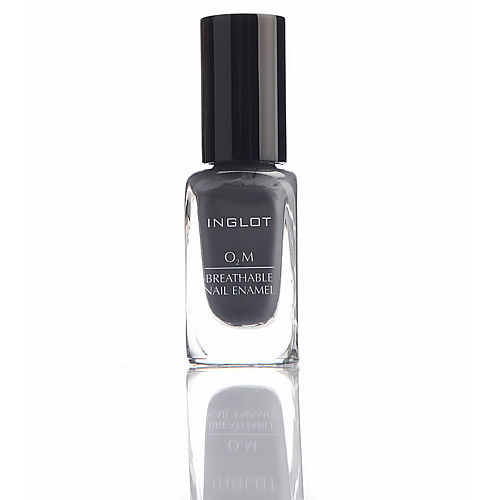 Inglot O2M Breathable Oje 654 Hafif Simli Gri