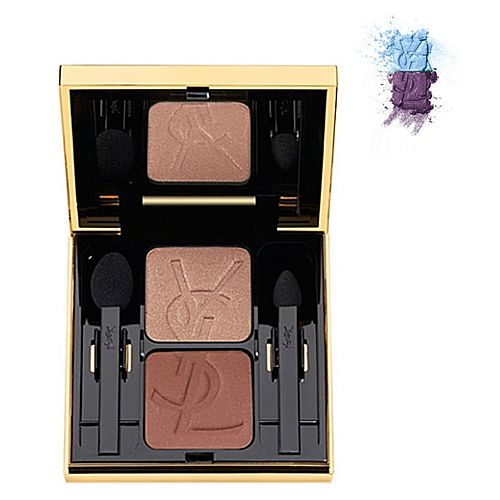 Yves Saint Laurent Ombres Duo Lumieres 25 Turquoise Blue - Hazy Violet İkili Göz Farı