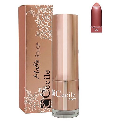 Cecile Matte Rouge Lipstick 06 Ruj